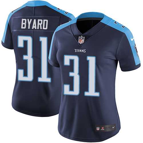 Women's Nike Tennessee Titans #31 Kevin Byard Navy Blue Alternate Stitched NFL Vapor Untouchable Limited Jersey