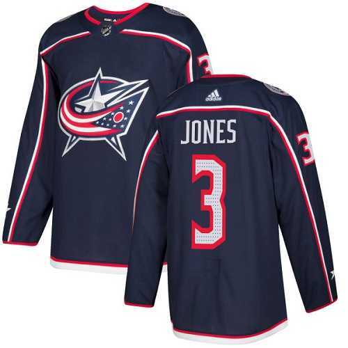Youth Adidas Columbus Blue Jackets #3 Seth Jones Navy Blue Home Authentic Stitched NHL Jersey