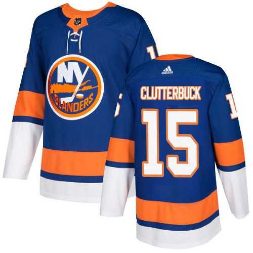 Youth Adidas New York Islanders #15 Cal Clutterbuck Royal Blue Home Authentic Stitched NHL Jersey Youth Adidas New York Islanders #15 Cal Clutterbuck Royal Blue Home Authentic Stitched NHL Jersey