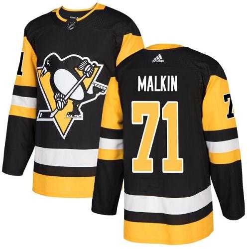 Youth Adidas Pittsburgh Penguins #71 Evgeni Malkin Black Home Authentic Stitched NHL Youth Adidas Pittsburgh Penguins #71 Evgeni Malkin Black Home Authentic Stitched NHL