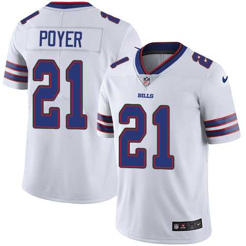 Youth Nike Buffalo Bills #21 Jordan Poyer White Stitched NFL Vapor Untouchable Limited Jersey