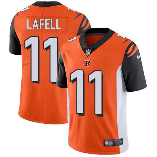 Youth Nike Cincinnati Bengals #11 Brandon LaFell Orange Alternate Stitched NFL Vapor Untouchable Limited Jersey