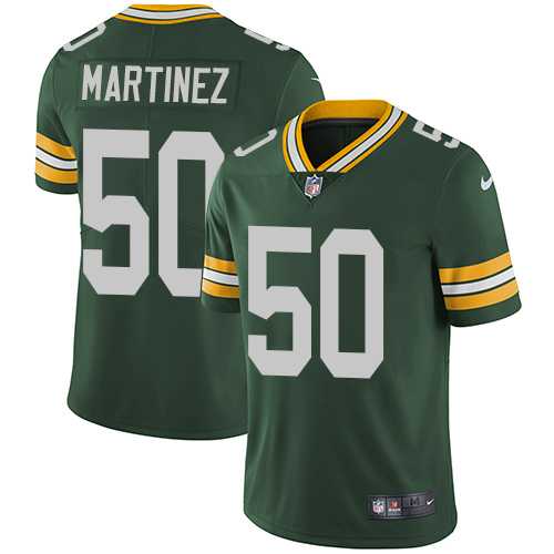 Youth Nike Green Bay Packers #50 Blake Martinez Green Team Color Stitched NFL Vapor Untouchable Limited Jersey