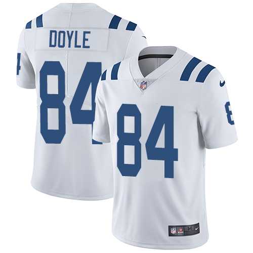 Youth Nike Indianapolis Colts #84 Jack Doyle White Stitched NFL Vapor Untouchable Limited Jersey