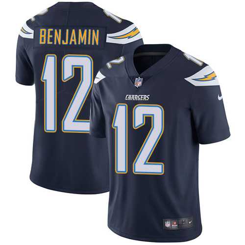 Youth Nike Los Angeles Chargers #12 Travis Benjamin Navy Blue Team Color Stitched NFL Vapor Untouchable Limited Jersey