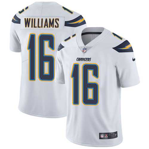 Youth Nike Los Angeles Chargers #16 Tyrell Williams White Stitched NFL Vapor Untouchable Limited Jersey