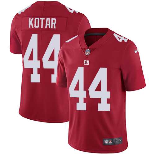 Youth Nike New York Giants #44 Doug Kotar Red Alternate Stitched NFL Vapor Untouchable Limited Jersey