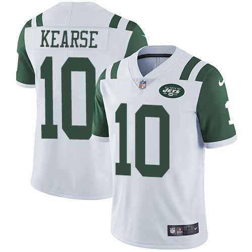 Youth Nike New York Jets #10 Jermaine Kearse White Stitched NFL Vapor Untouchable Limited Jersey