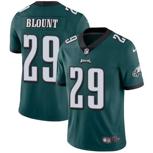 Youth Nike Philadelphia Eagles #29 LeGarrette Blount Midnight Green Team Color Stitched NFL Vapor Untouchable Limited Jersey