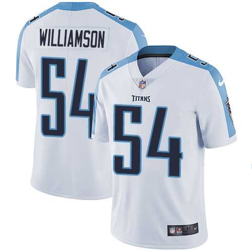 Youth Nike Tennessee Titans #54 Avery Williamson White Stitched NFL Vapor Untouchable Limited Jersey