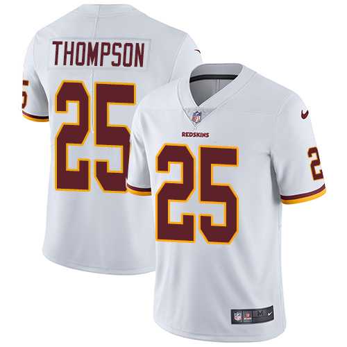 Youth Nike Washington Redskins #25 Chris Thompson White Stitched NFL Vapor Untouchable Limited Jersey Youth Nike Washington Redskins #25 Chris Thompson White Stitched NFL Vapor Untouchable Limited Jersey