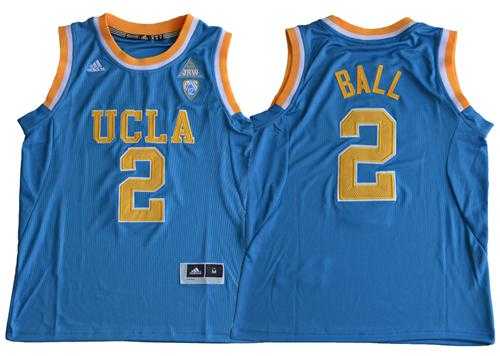 Youth UCLA Bruins #2 Lonzo Ball Blue Stitched NCAA