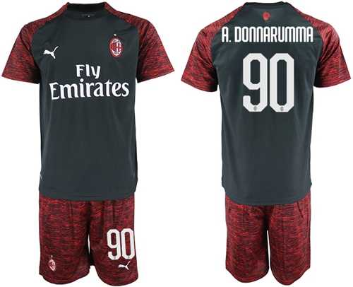 AC Milan #90 A.Donnarumma Third Soccer Club Jersey