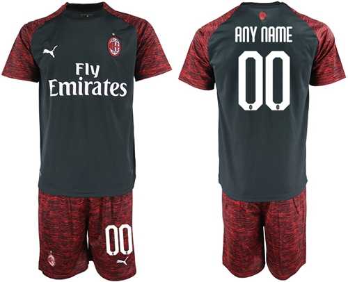 AC Milan Personalized Third Soccer Club Jersey