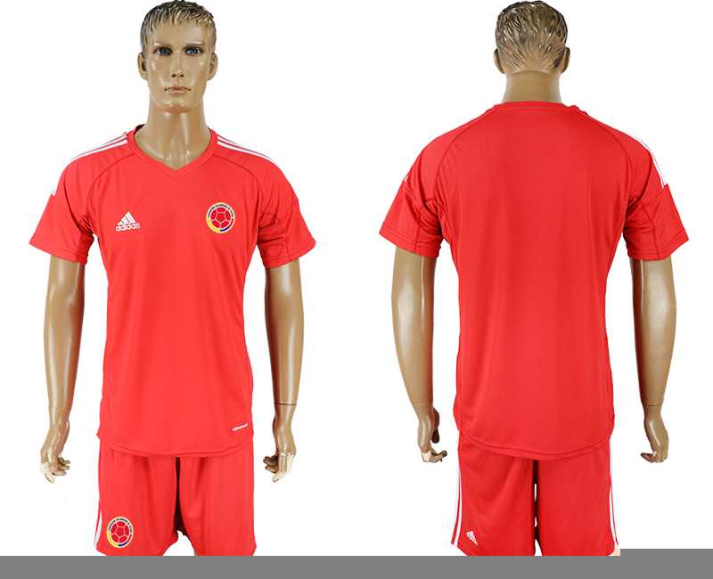 Colombia Red Goalkeeper 2018 FIFA World Cup Soccer Jersey