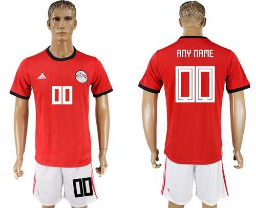 Egypt Personalized Home Soccer Country Jersey