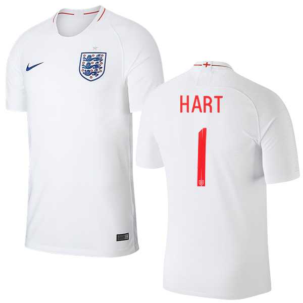 England #1 Hart Home Thai Version Soccer Country Jersey