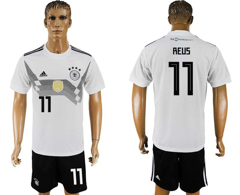 Germany #11 RUES Home 2018 FIFA World Cup Soccer Jersey