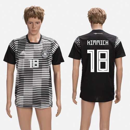 Germany #18 Kimmich Black Soccer Country Jersey