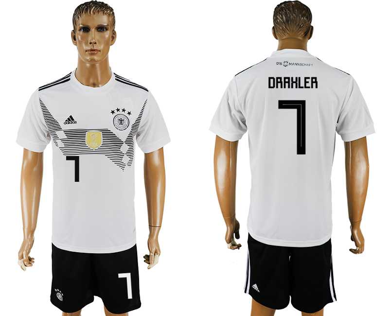 Germany #7 DRAXLER Home 2018 FIFA World Cup Soccer Jersey