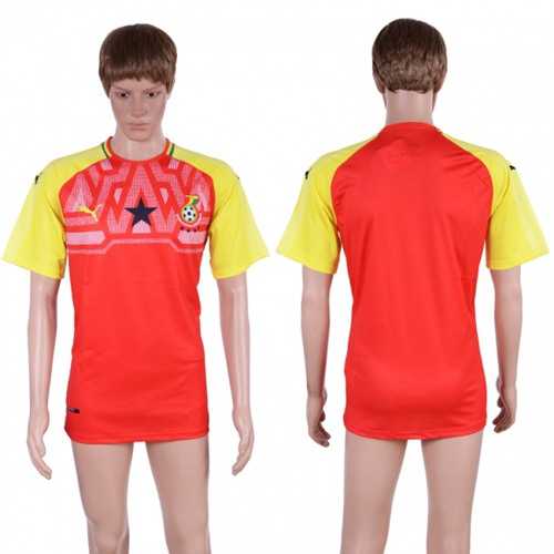 Ghana Blank Home Soccer Country Jersey