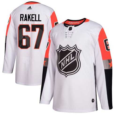 Men's Adidas Anaheim Ducks #67 Rickard Rakell White 2018 All-Star Pacific Division Authentic Stitched NHL