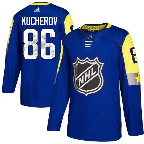 Men's Adidas Tampa Bay Lightning #86 Nikita Kucherov Royal 2018 All-Star Atlantic Division Authentic Stitched NHL