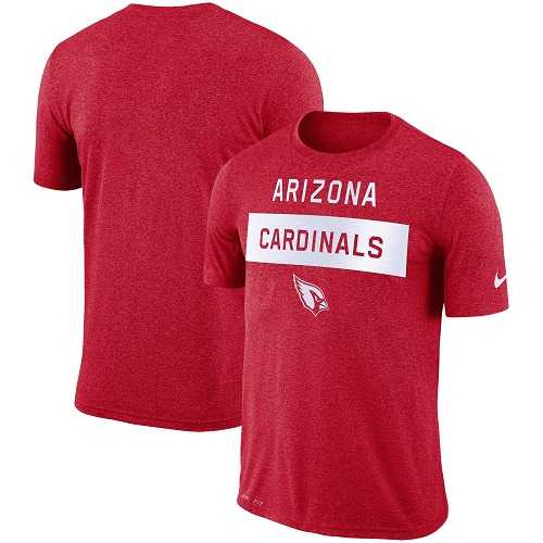 Men's Arizona Cardinals Nike Cardinal Sideline Legend Lift Performance T-Shirt