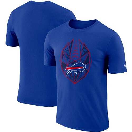 Men's Buffalo Bills Nike Royal Fan Gear Icon Performance T-Shirt