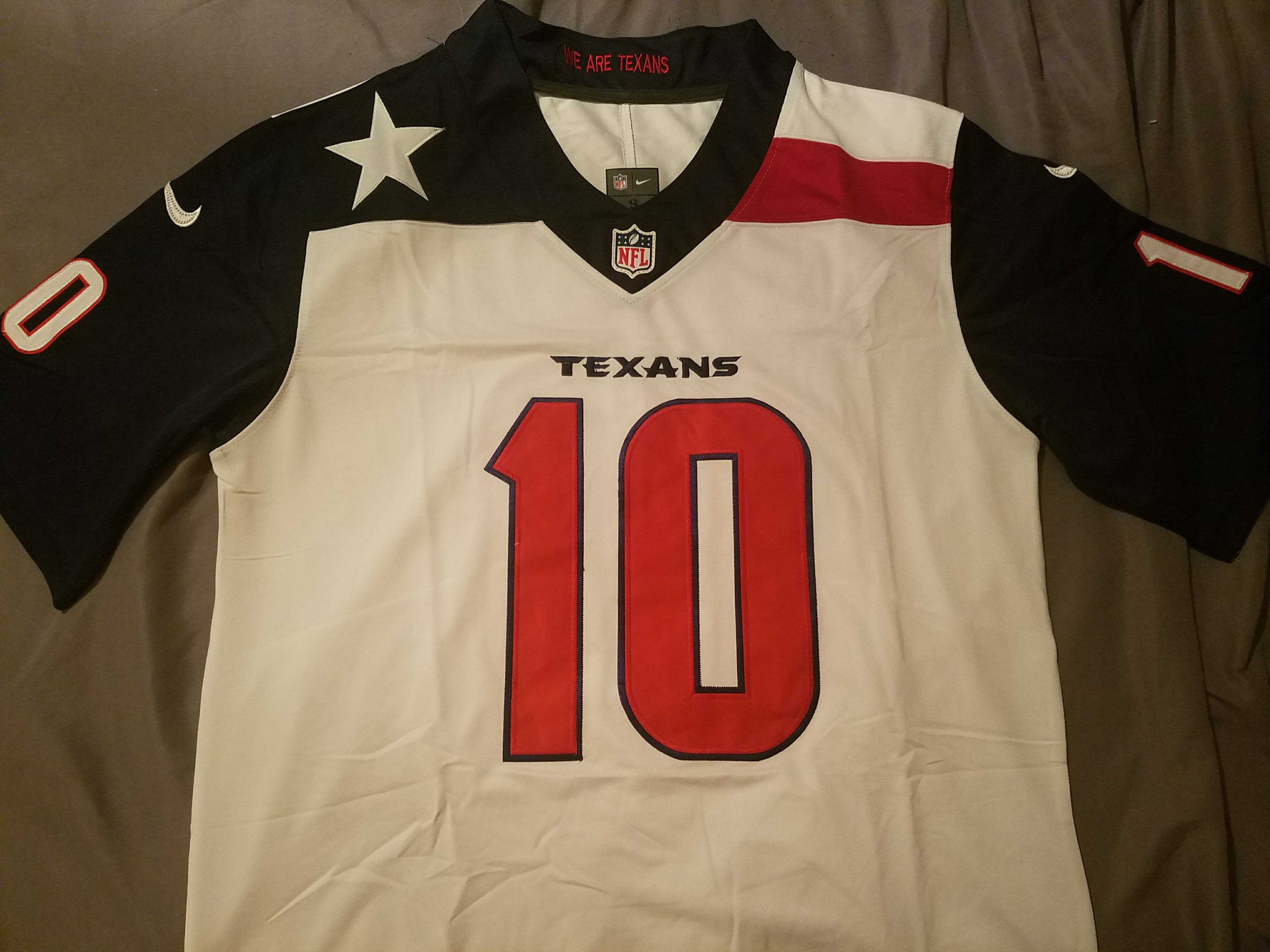 Men's Houston Texans #10 DeAndre Hopkins White Nike Color Rush Limited NFL Jerseys Men's Houston Texans #10 DeAndre Hopkins White Nike Color Rush Limited NFL Jerseys