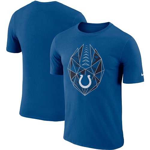 Men's Indianapolis Colts Nike Royal Fan Gear Icon Performance T-Shirt