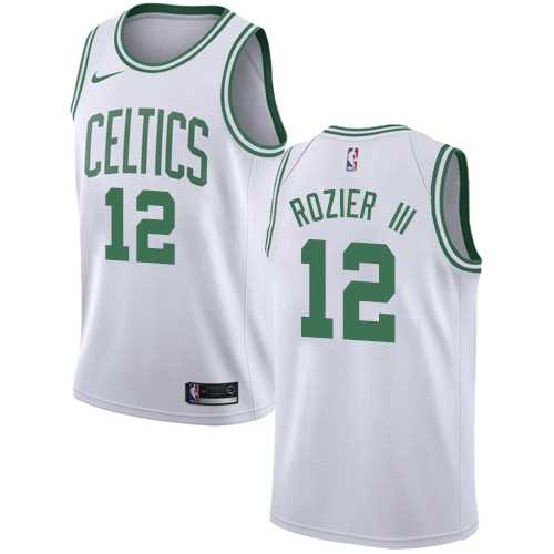 Men's Nike Boston Celtics #12 Terry Rozier III White NBA Swingman Association Edition Jersey