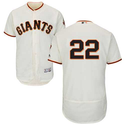 Men's San Francisco Giants #22 Andrew McCutchen Cream Flexbase Authentic Collection Stitched MLB