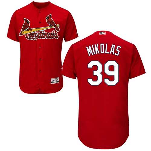 Men's St. Louis Cardinals #39 Miles Mikolas Red Flexbase Authentic Collection Stitched MLB