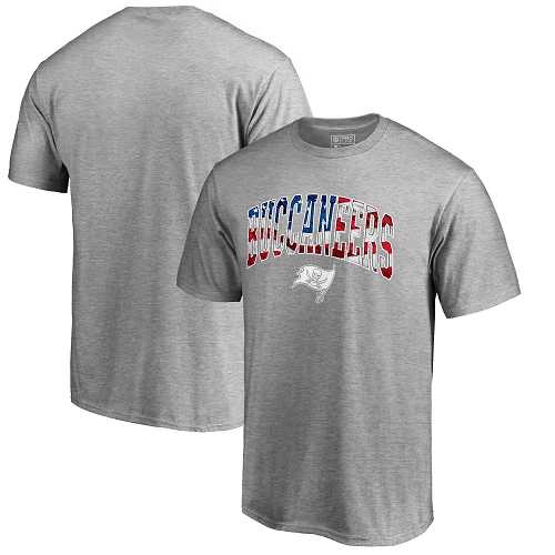 Men's Tampa Bay Buccaneers Pro Line by Fanatics Branded Heathered Gray Banner Wave T-Shirt