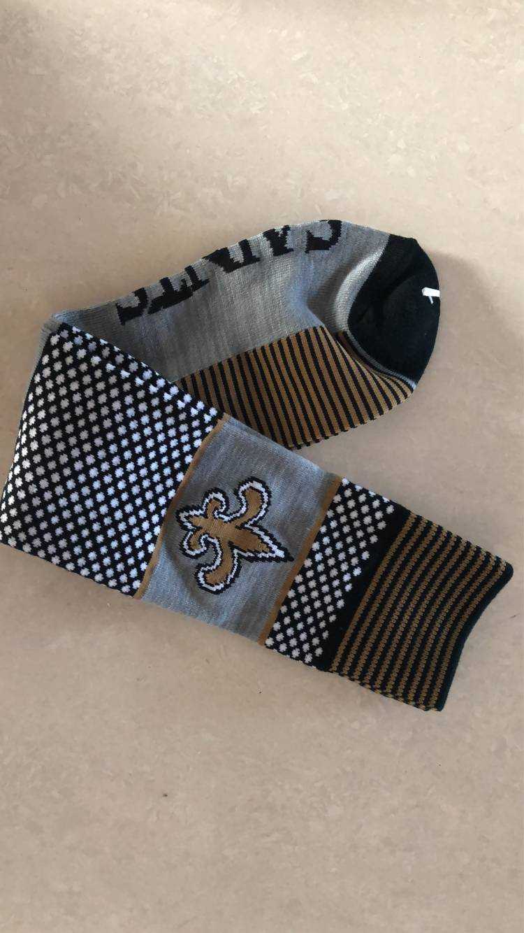 NFL New Orleans Saints Team Logo Socks