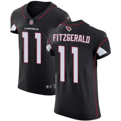 Nike Arizona Cardinals #11 Larry Fitzgerald Black Alternate Men's Stitched NFL Vapor Untouchable Elite Jersey