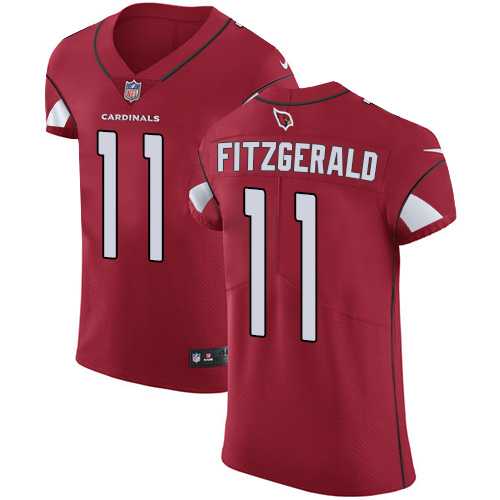 Nike Arizona Cardinals #11 Larry Fitzgerald Red Team Color Men's Stitched NFL Vapor Untouchable Elite Jersey