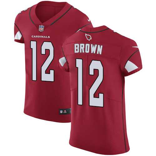 Nike Arizona Cardinals #12 John Brown Red Team Color Men's Stitched NFL Vapor Untouchable Elite Jersey