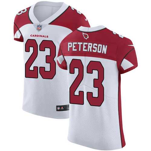 Nike Arizona Cardinals #23 Adrian Peterson White Men's Stitched NFL Vapor Untouchable Elite Jersey