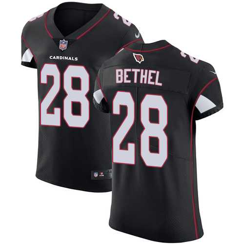 Nike Arizona Cardinals #28 Justin Bethel Black Alternate Men's Stitched NFL Vapor Untouchable Elite Jersey