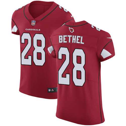 Nike Arizona Cardinals #28 Justin Bethel Red Team Color Men's Stitched NFL Vapor Untouchable Elite Jersey