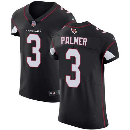 Nike Arizona Cardinals #3 Carson Palmer Black Alternate Men's Stitched NFL Vapor Untouchable Elite Jersey