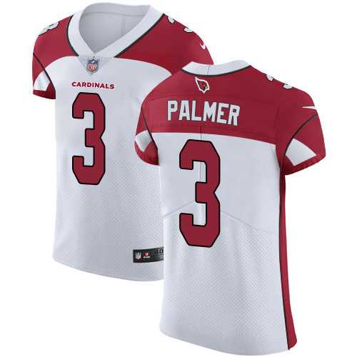 Nike Arizona Cardinals #3 Carson Palmer White Men's Stitched NFL Vapor Untouchable Elite Jersey