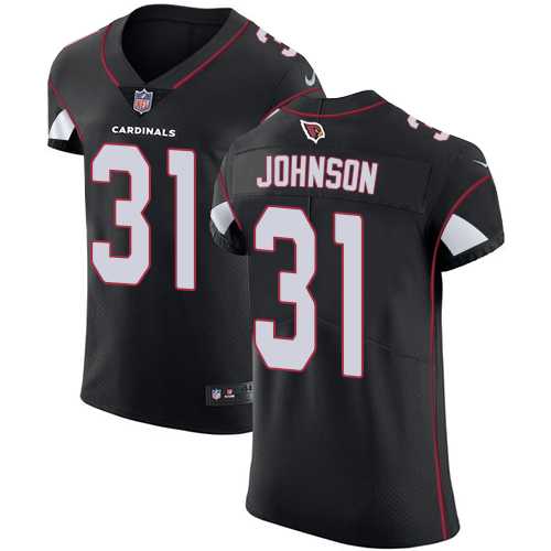 Nike Arizona Cardinals #31 David Johnson Black Alternate Men's Stitched NFL Vapor Untouchable Elite Jersey