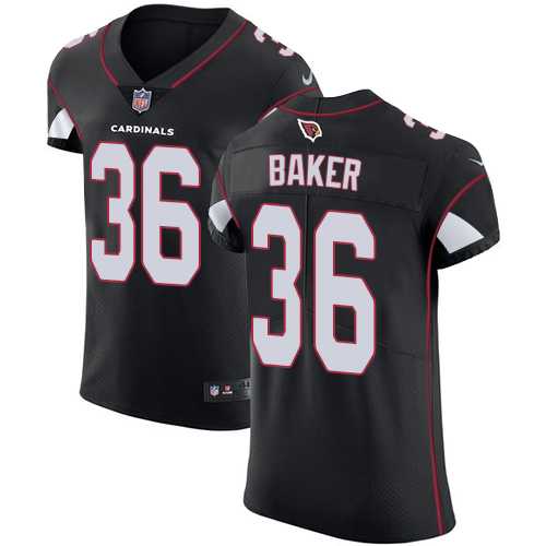 Nike Arizona Cardinals #36 Budda Baker Black Alternate Men's Stitched NFL Vapor Untouchable Elite Jersey
