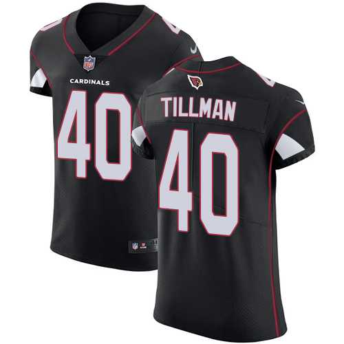 Nike Arizona Cardinals #40 Pat Tillman Black Alternate Men's Stitched NFL Vapor Untouchable Elite Jersey