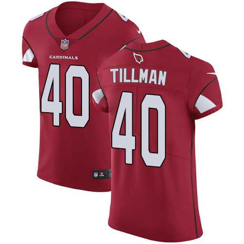Nike Arizona Cardinals #40 Pat Tillman Red Team Color Men's Stitched NFL Vapor Untouchable Elite Jersey
