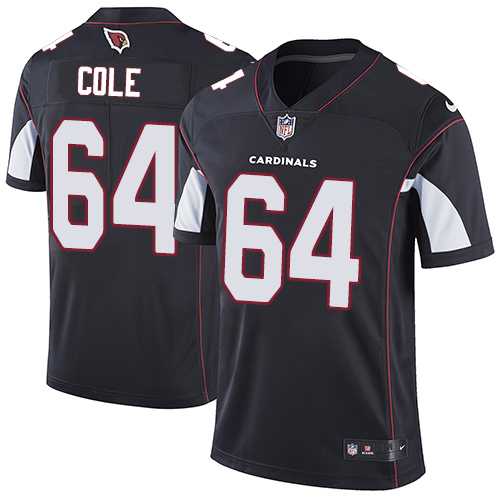 Nike Arizona Cardinals #64 Mason Cole Black Alternate Men's Stitched NFL Vapor Untouchable Limited Jersey