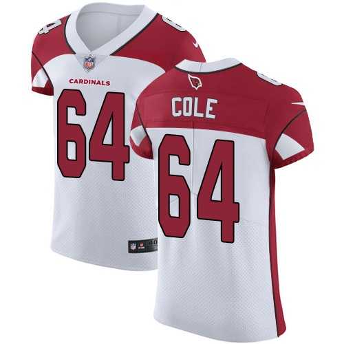 Nike Arizona Cardinals #64 Mason Cole White Men's Stitched NFL Vapor Untouchable Elite Jersey